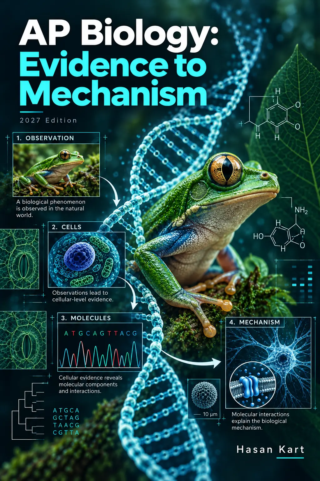 VerityPrep AP Biology: Evidence to Mechanism (2027 Edition) cover