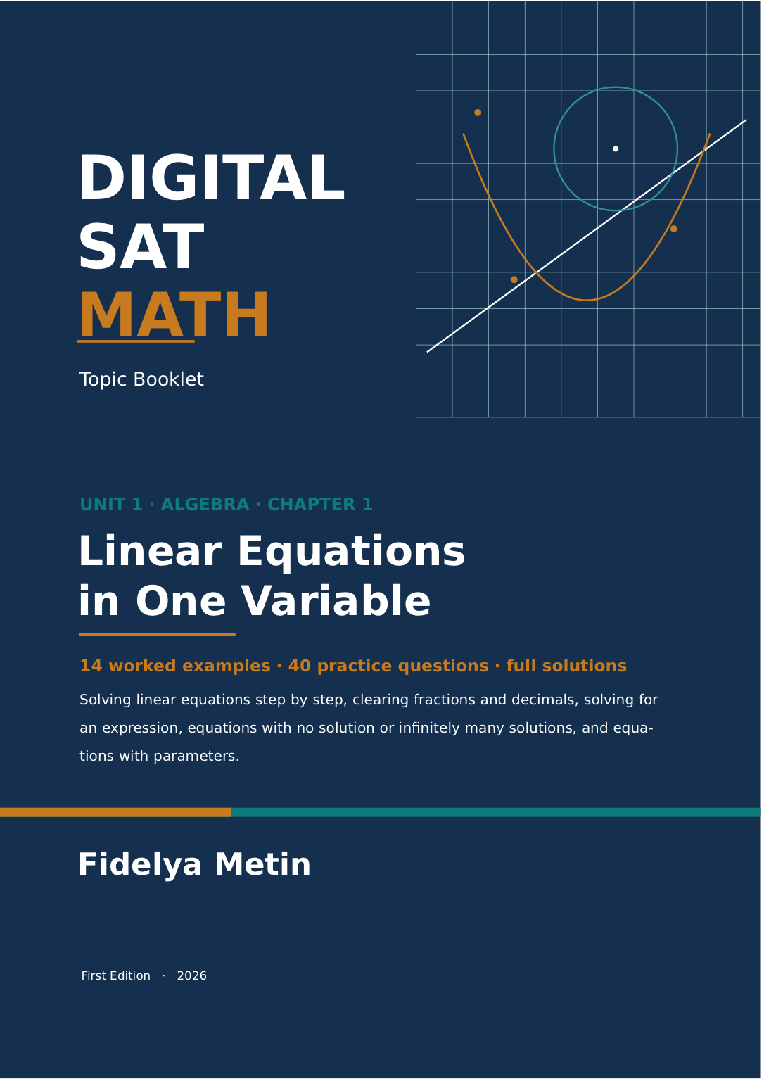 DIGITAL SAT MATH Book cover
