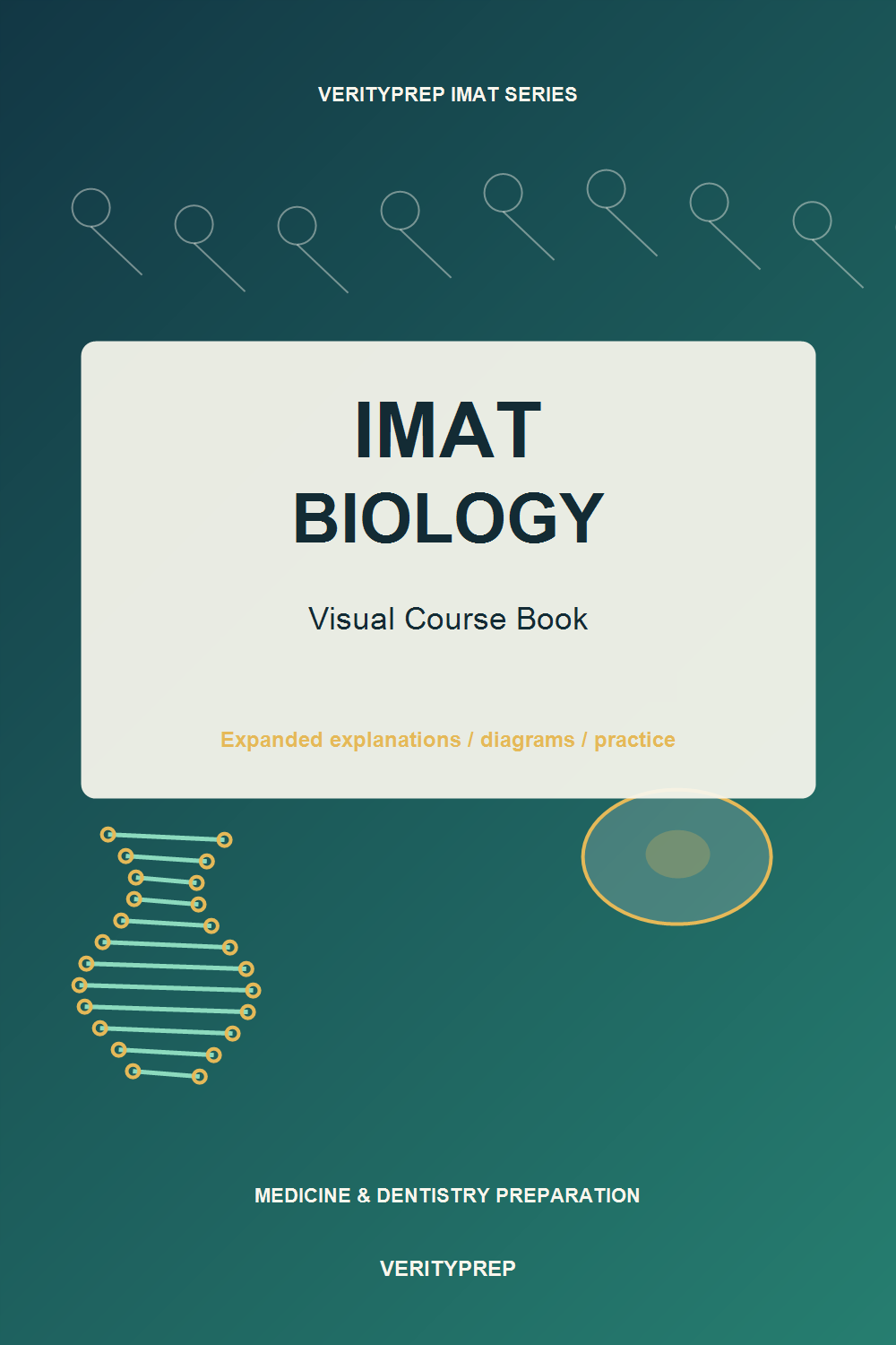 IMAT Biology Visual Course Book cover