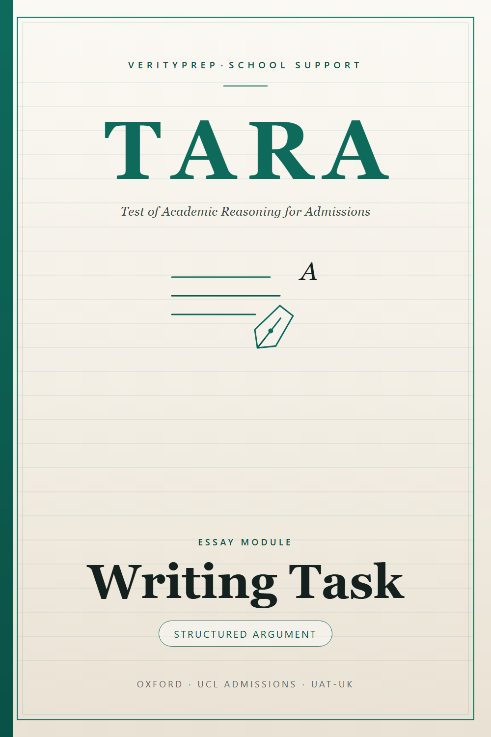 TARA Writing Tasks V1 cover