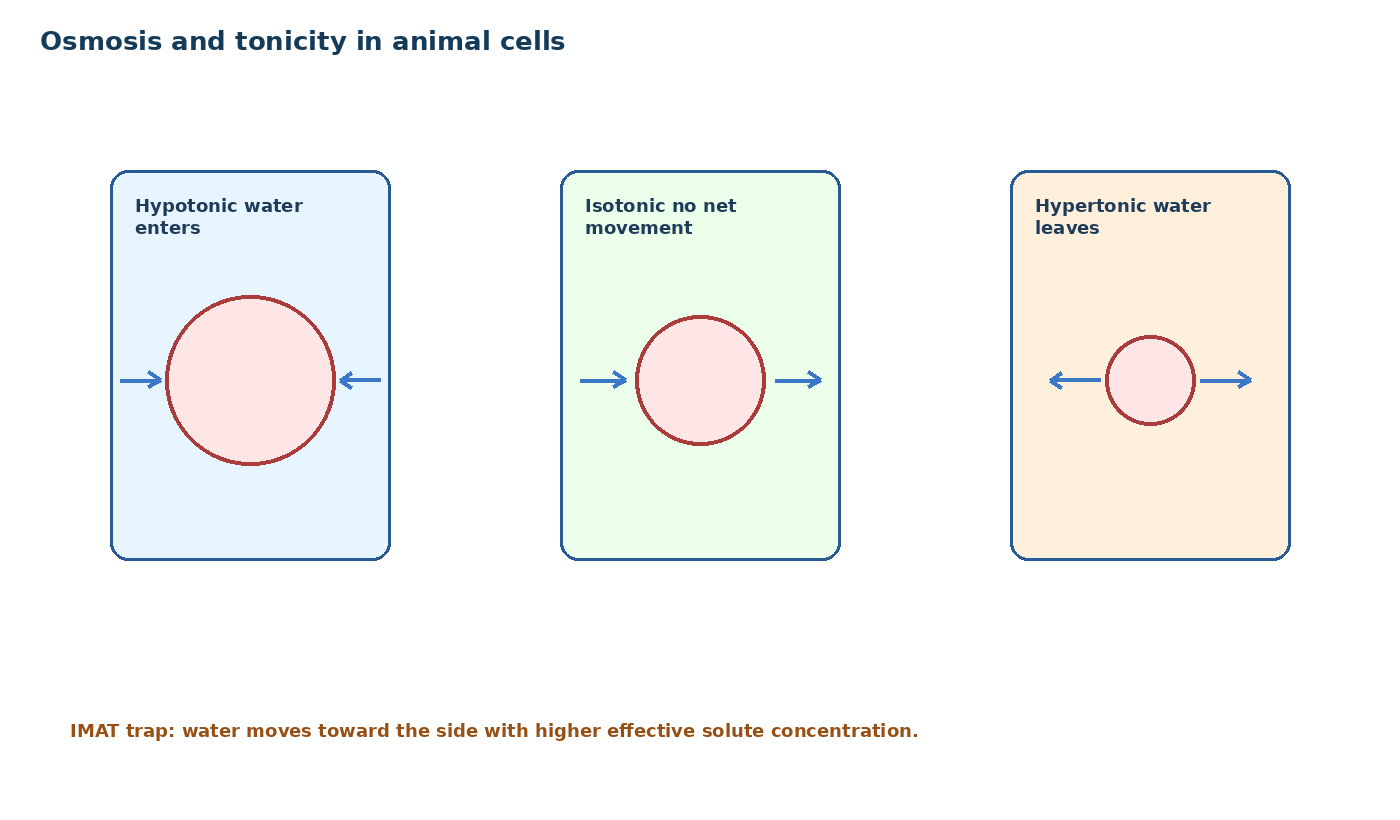 Osmosis and tonicity