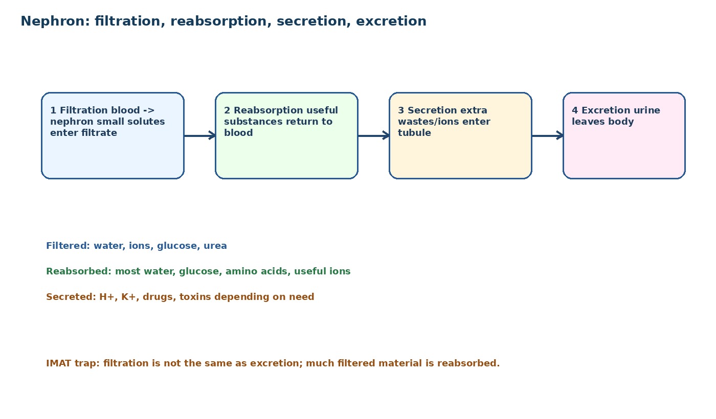 Nephron processes